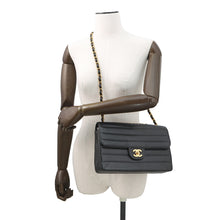 将图像加载到图库查看器中，CHANEL Mademoiselle ChainShoulder Bag BlackA05296 Caviar Leather
