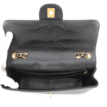 将图像加载到图库查看器中，CHANEL Mademoiselle ChainShoulder Bag BlackA05296 Caviar Leather
