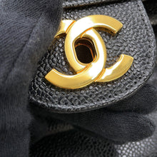 将图像加载到图库查看器中，CHANEL Mademoiselle ChainShoulder Bag BlackA05296 Caviar Leather
