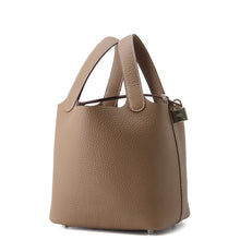 将图像加载到图库查看器中，HERMES Picotin Padlock Etoupe Taurillon Clemence Size PM
