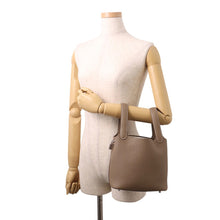 将图像加载到图库查看器中，HERMES Picotin Padlock Etoupe Taurillon Clemence Size PM
