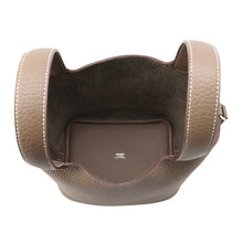 将图像加载到图库查看器中，HERMES Picotin Padlock Etoupe Taurillon Clemence Size PM
