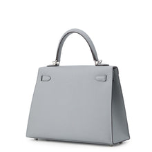 将图像加载到图库查看器中，HERMES Kelly Sellier Green Pantan Epsom Size 25
