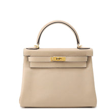 Load image into Gallery viewer, HERMES Kelly Retourne Trench Togo Leather Size 28
