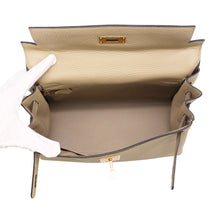 Load image into Gallery viewer, HERMES Kelly Retourne Trench Togo Leather Size 28
