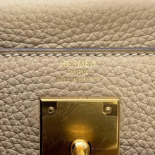 Load image into Gallery viewer, HERMES Kelly Retourne Trench Togo Leather Size 28
