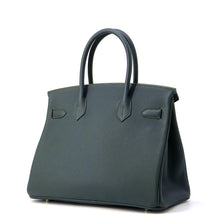 Load image into Gallery viewer, HERMES Birkin Vert Mangrove Taurillon Maurice Size 30
