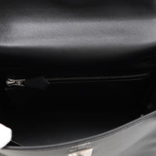Load image into Gallery viewer, HERMES Kelly Retourne Black Vosheri Size 25

