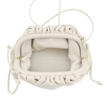 将图像加载到图库查看器中，Bottega Veneta The Pouch Shoulder Bag Ivory585852 Leather Size Mini
