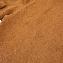 将图像加载到图库查看器中，HERMES HenBiais H Ambie Reversible Knit Short Collarless Jacket Size 34 Brown Cashmere63% Cotton35% Nylon2%
