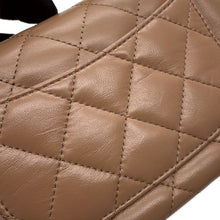 将图像加载到图库查看器中，CHANEL Matelasse Top Handle 2-Way Chain Shoulder Bag BeigeAS4023 Shiny Lambskin Size Small
