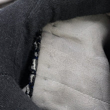 将图像加载到图库查看器中，CHANEL Collarless Tweed Jacket Size 36 Gray/Navy/SilverP60886 Viscose 47% Polyamide 30% Cotton 16% Polyester 5% Metal Polyester 2%
