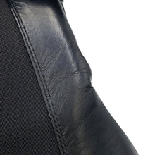 将图像加载到图库查看器中，CHANEL CC Logo Side Gore Short Boots BlackG38218 Leather Patent Leather Size 38C
