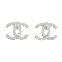 将图像加载到图库查看器中，CHANEL CC Logo Earrings SilverABE250 Metal
