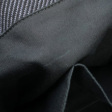 将图像加载到图库查看器中，CHANEL Deauville shopping bag Navy/BlackA93786 Raffia Leather Size GM
