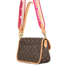 将图像加载到图库查看器中，LOUIS VUITTON Dianu FuchsiaM46049 Monogram Size PM
