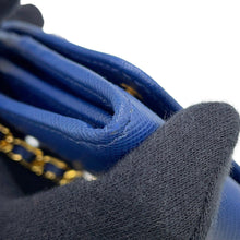 Load image into Gallery viewer, PRADA Chain wallet Blue1M1290 Saffiano LeatherLeather
