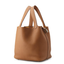 将图像加载到图库查看器中，HERMES Picotin Padlock Gold Taurillon Clemence Size MM
