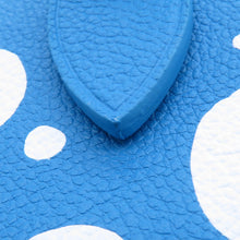 将图像加载到图库查看器中，LOUIS VUITTON LVxYK Speedy Bandouliere Blue/WhiteM46425 Monogram Empreinte Leather Infinity Dot Size 20
