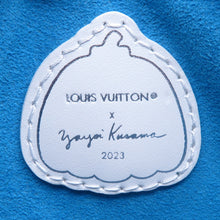 将图像加载到图库查看器中，LOUIS VUITTON LVxYK Speedy Bandouliere Blue/WhiteM46425 Monogram Empreinte Leather Infinity Dot Size 20
