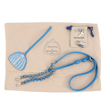 将图像加载到图库查看器中，LOUIS VUITTON LVxYK Speedy Bandouliere Blue/WhiteM46425 Monogram Empreinte Leather Infinity Dot Size 20
