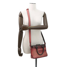 将图像加载到图库查看器中，Berluti To Jules Gulliver Gradient Messenger Bordeaux Leather
