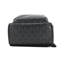 将图像加载到图库查看器中，Dior CDDiamond Backpack Black PVC Coated Canvas
