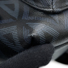 将图像加载到图库查看器中，Dior CDDiamond Backpack Black PVC Coated Canvas
