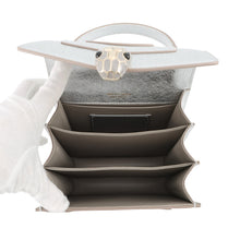 将图像加载到图库查看器中，BVLGARI Serpenti Forever 2-Way Shoulder Bag Silver293217 Calf Leather Size S
