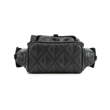 将图像加载到图库查看器中，Dior Hit the Road Mini Backpack Shoulder Bag Black PVC Coated Canvas

