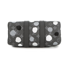 将图像加载到图库查看器中，LOUIS VUITTON LVxYK Keepall Bandouliere NoirM46406 Monogram Eclipse Size 25
