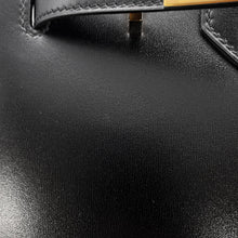 将图像加载到图库查看器中，HERMES Birkin Sellier Black Box Calf Leather Size 25
