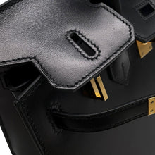 将图像加载到图库查看器中，HERMES Birkin Sellier Black Box Calf Leather Size 25
