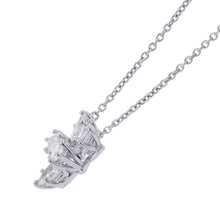Load image into Gallery viewer, HARRY WINSTON Winston Cluster Pendant Size SmallPEDPCLSMWC Pt950
