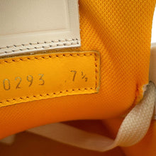 将图像加载到图库查看器中，LOUIS VUITTON LV Trainer Line Sneakers Yellow/White/Gray Leather Size 7.5
