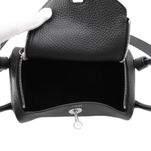 Load image into Gallery viewer, HERMES Lindy Black Taurillon Clemence Size Mini

