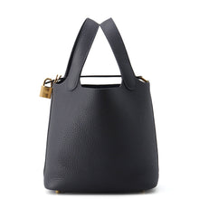 将图像加载到图库查看器中，HERMES Picotin Padlock Caban Taurillon Clemence Size PM
