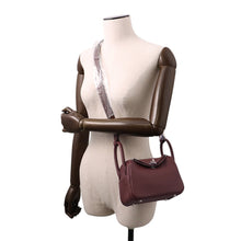 Load image into Gallery viewer, HERMES Lindy RougeSellier Taurillon Clemence Size Mini
