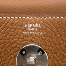 Load image into Gallery viewer, HERMES Lindy Gold Taurillon Clemence Size 26
