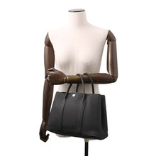 将图像加载到图库查看器中，HERMES Garden Party Black Negonda Leather Size TPM
