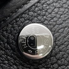 将图像加载到图库查看器中，HERMES Garden Party Black Negonda Leather Size TPM
