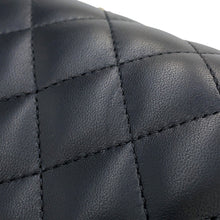 将图像加载到图库查看器中，CHANEL Mini Matelasse Single Flap Single Chain Shoulder Bag BlackA35200 Lambskin
