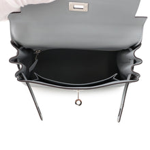 将图像加载到图库查看器中，HERMES Kelly Retourne Green Pantan Swift Leather Size 25
