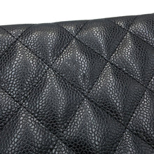 将图像加载到图库查看器中，CHANEL Jumbo Matelasse Single Flap ChainShoulder Bag BlackA28600 Caviar Leather Size 30
