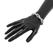 将图像加载到图库查看器中，HERMES Chaine d'Ancre Bracelet 14 frames Size GM SV925
