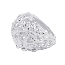 将图像加载到图库查看器中，HERMES Chaine d'Ancre Multi Chain Ring Size TGM/56/#16 SV925
