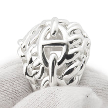 将图像加载到图库查看器中，HERMES Chaine d'Ancre Multi Chain Ring Size TGM/56/#16 SV925
