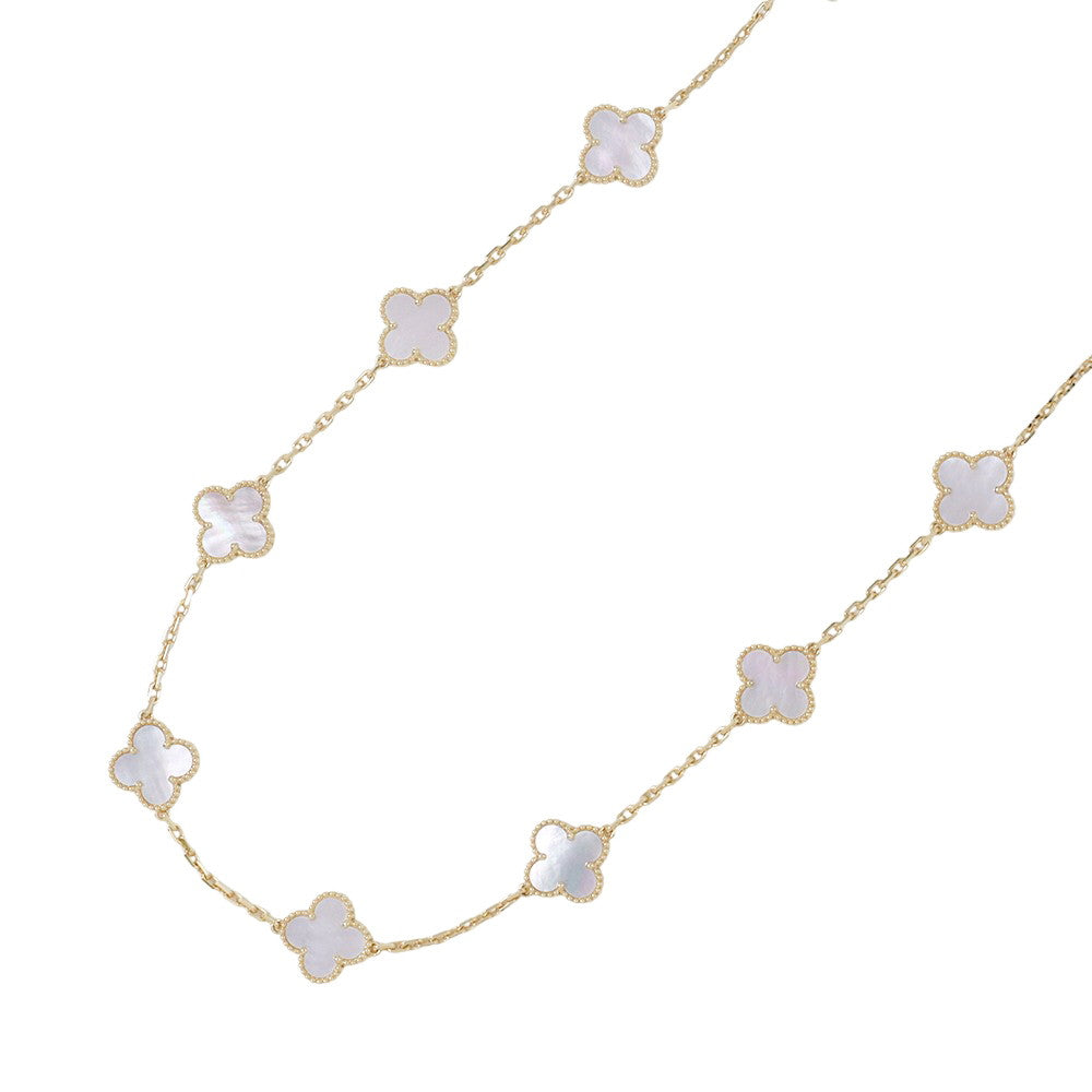 Van Cleef & Arpels Vintage Alhambra Necklace 10 motifsVCARA42800 18K Yellow Gold