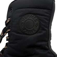 Load image into Gallery viewer, HERMES Short boots《Fresh》 Black Nappa Calf Leather Size 36H
