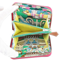 将图像加载到图库查看器中，HERMES Silk in compact Framboise Epsom
